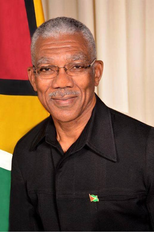 Brigadier David Arthur Granger, MSM, MSS President of the Cooperative Republic of Guyana